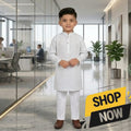 Baby Boys Shalwar Kurta Set | Pakistani Ethnic Wear for Kids & Toddlers